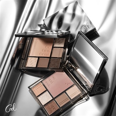 Paleta de maquillaje de una capa